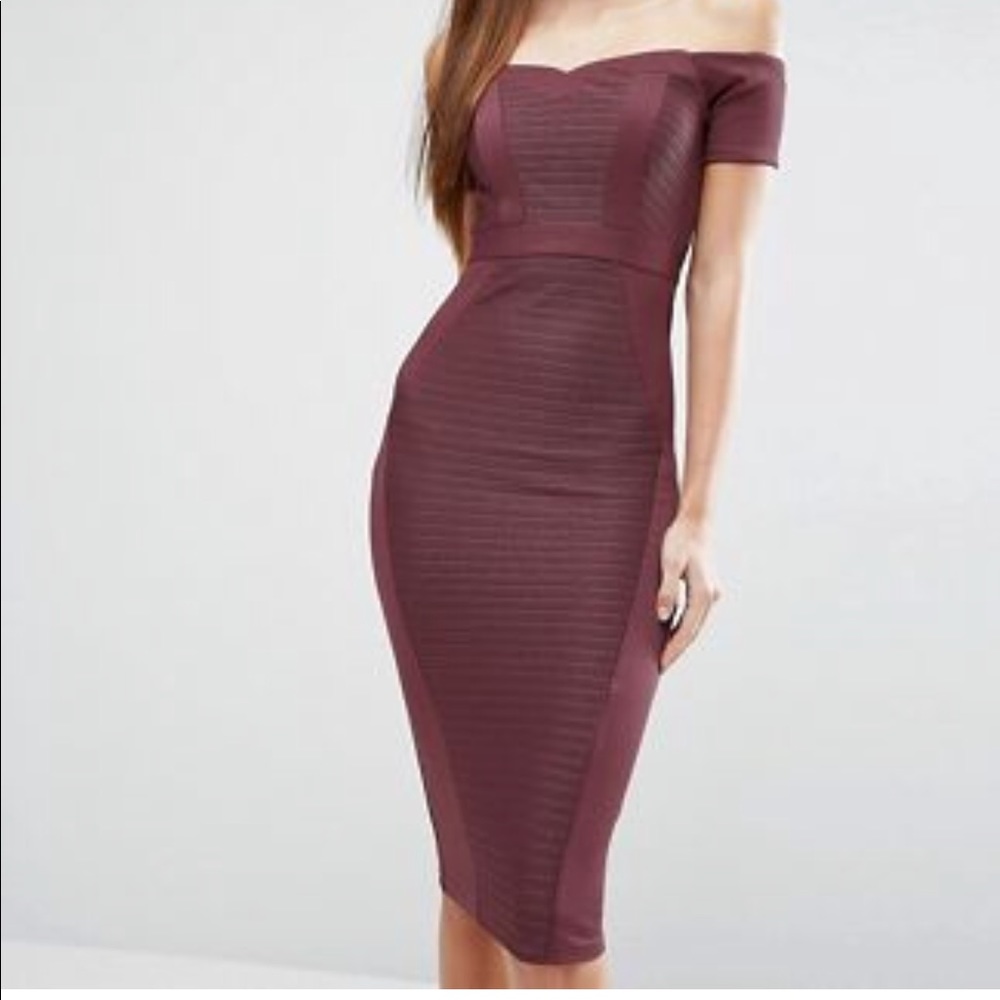 Plum midi